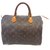 Louis Vuitton Speedy 30 Monogram Brown Leather  ref.224268