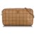Bolso de hombro de piel de cordero con cadena de puntada salvaje marrón Chanel Castaño Marrón claro Cuero  ref.224300
