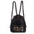 Fendi Black Mini Studded By The Way Backpack Multiple colors Leather Pony-style calfskin  ref.224314