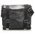 Sac bandoulière en PVC noir Dior Plastique Nylon Tissu  ref.224337