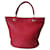 Flore Lancel Handbags Silvery Red Leather  ref.224383