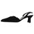 Stuart Weitzman Chaussures de soirée avec dentelle Cuir Toile Noir  ref.224437