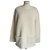 CHANEL Cremefarbener Kaschmirpullover TL Roh