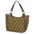 FENDI Zucca shoulder Womens shoulder bag 8BH156-JWU khaki x brown Leather Cloth  ref.224795