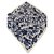 Foulard CHANEL bianco blu Multicolore Seta  ref.224815