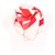 Sciarpa di Hermès Rosso Seta  ref.224871