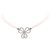 Dior Pink Rose Quartz Necklace Silvery Metal Plastic  ref.224965