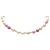 Collana di perle finte rosa Chanel Multicolore Metallo  ref.224981