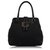 Gucci Black Canvas Handbag Leather Cloth Pony-style calfskin Cloth  ref.225001