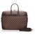 Louis Vuitton Brown Damier Ebene Porte-Documents Voyage Leather Cloth Pony-style calfskin  ref.225017