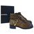 Chanel Paris - Salzburg Brown Fur Ankle Boots CC Sz.38 Leather  ref.225069