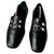 Hermès HERMES "Subtil" ballerine in pelle nera T39 Condizioni molto buone Nero  ref.225080