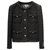 Chanel 8Veste la plus emblématique de K $ Tweed Noir  ref.225138