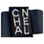 Chanel "CHA NEL" Logo Ohrringe Silber Golden Metall  ref.225221