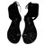 Sandálias Chanel Preto Cabra  ref.225267