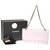 Herrliche Chanel Handtasche 2.55 Neuausgabe 227 aus rosa gestepptem Leder, Garniture en métal argenté, In sehr schönem Zustand! Pink  ref.225314