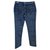 Chanel Pantalones Azul Algodón  ref.225334