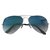 Gafas de sol de aviador azules de Ray-Ban Metal  ref.225459