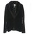 Hermès Hermes Black Nink Pelzmantel Jacke Schwarz  ref.225527