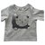 Christian Dior T-shirt grigia in cotone per bebè Grigio  ref.225708