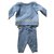 Jacadi Blue baby outfit Cotton  ref.225718