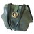 Sublime grande bolsa de couro Dior Verde oliva  ref.225815