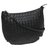 Bottega Veneta Black Intrecciato Leather Shoulder Bag Pony-style calfskin  ref.225875