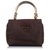 Prada Brown Tessuto Handbag Golden Dark brown Metal Nylon Cloth  ref.225883