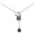 Dior Silver Lariat Necklace Silvery Metal  ref.225925