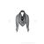 Louis Vuitton Logomania brillo antracita Gris Seda  ref.225956