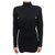Chanel Dresses Black Wool  ref.225999