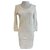 Chanel Robes Viscose Blanc  ref.226027