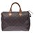 Louis Vuitton Speedy 35 Brown Cloth  ref.226061