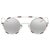 Christian Dior Frauen DIORSYNTHESE01-Sonnenbrille Weiß Mehrfarben Metall  ref.225816