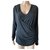 René Lezard Tops Black Viscose  ref.225957