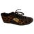 Dolce & Gabbana Stringate Dolce & Gabbane in cavallino leopardato Stampa leopardo  - vista 1