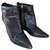 Sandro Ankle Boots Black Leather  ref.226177