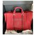 Chanel Shopper Deauville Grande Boucle Lurex Rosso Tweed  ref.226199