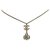 Collar Chanel Silver CC Rhinestone Plata Metal Plástico Resina  ref.226321