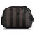 Fendi Black Pequin Crossbody Bag Brown Leather Plastic Pony-style calfskin  ref.226332
