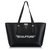 Off White Black Sculpture Leather Tote Bag Pony-style calfskin  ref.226364