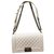 Chanel Boy dry grained leather White  ref.226390
