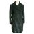 CARVEN Black faux fur coat Astrakhan style T34 Polyamide  ref.226406