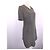 Cambon Chanel Mesh Kleid Beige Golden Grau - Ansicht 11