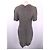 Cambon Chanel Mesh Kleid Beige Golden Grau - Ansicht 9