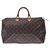 Louis Vuitton Speedy 40 Brown Cloth  ref.226475