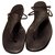 Hermès Des sandales Cuir Noir  ref.226488