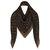 Louis Vuitton Logomania silk Brown  ref.226763