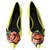 Louis Vuitton Zapatillas de ballet Multicolor Amarillo Cuero  ref.226785