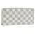 Louis Vuitton Zippy Wallet White Cloth  ref.226879